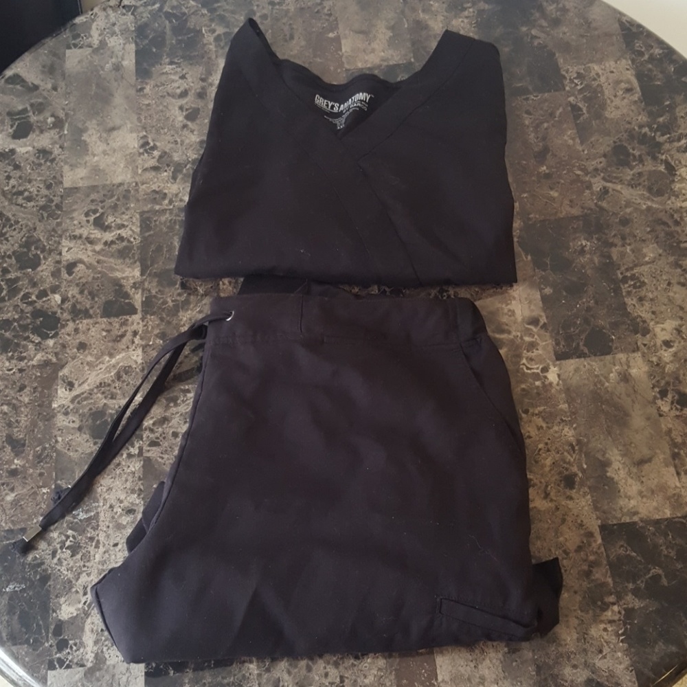 All black Scrubs